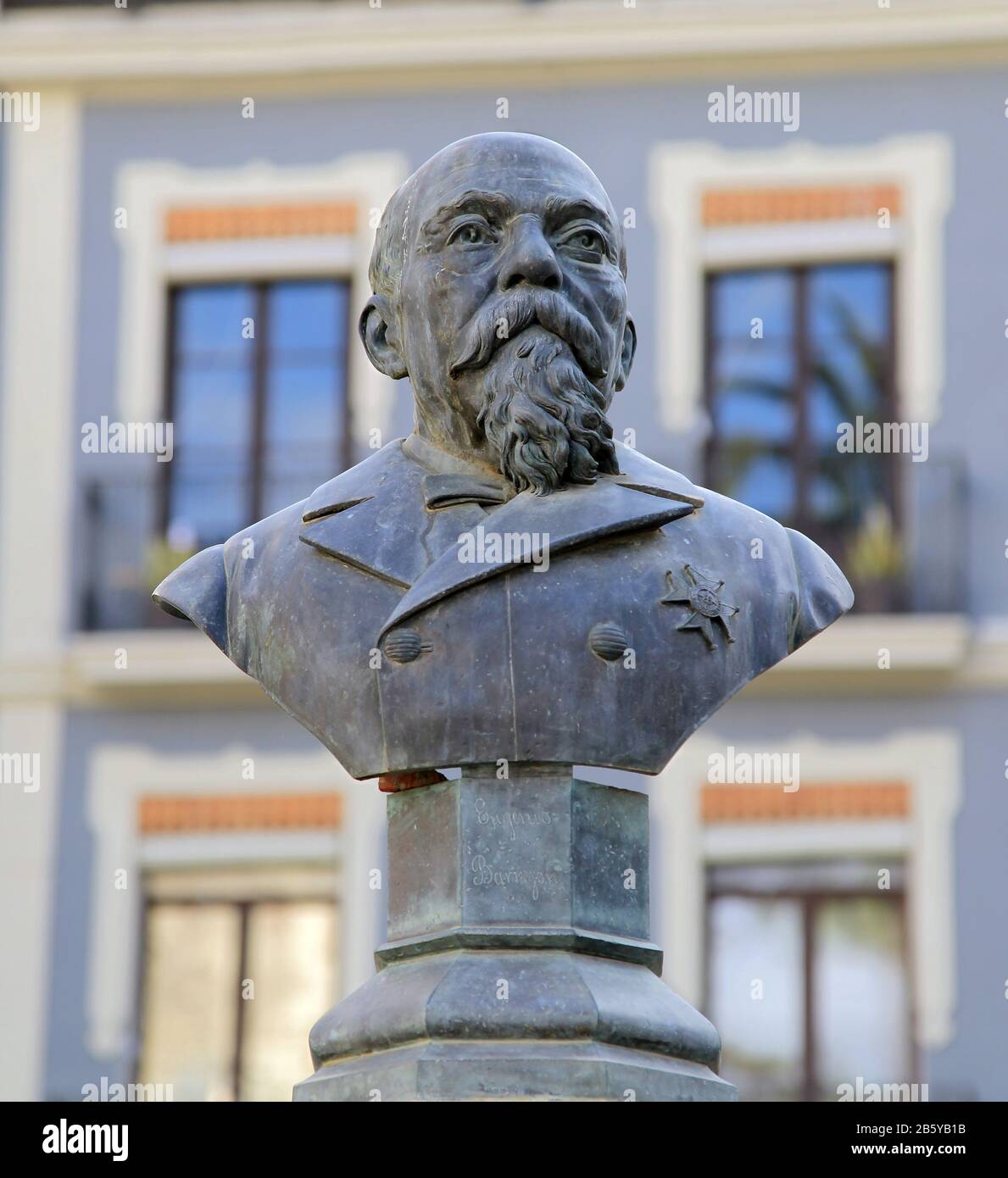 Eugenio Barrejón y Eguiluz (1878) Fue un militar español,Gobernador civil y Alcalde Alicante.militaire espagnol, gouverneur et maire d'Alicante Espagne Banque D'Images