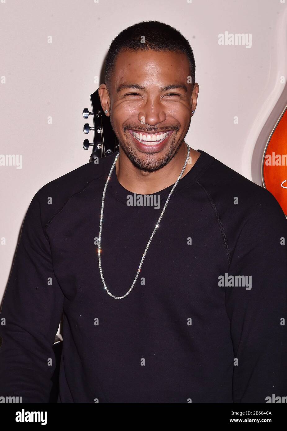 Hollywood, CA - MARS 07: Charles Michael Davis assiste à la première de Lionsgate 'je Crois Toujours' à ArcLight Hollywood le Mars 07, 2020 à Hollywood, Californie. Banque D'Images