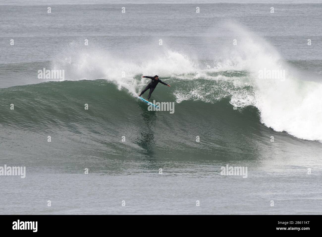 Bells Beach Surfing, Sur La Great Ocean Road, Victoria Australie Banque D'Images