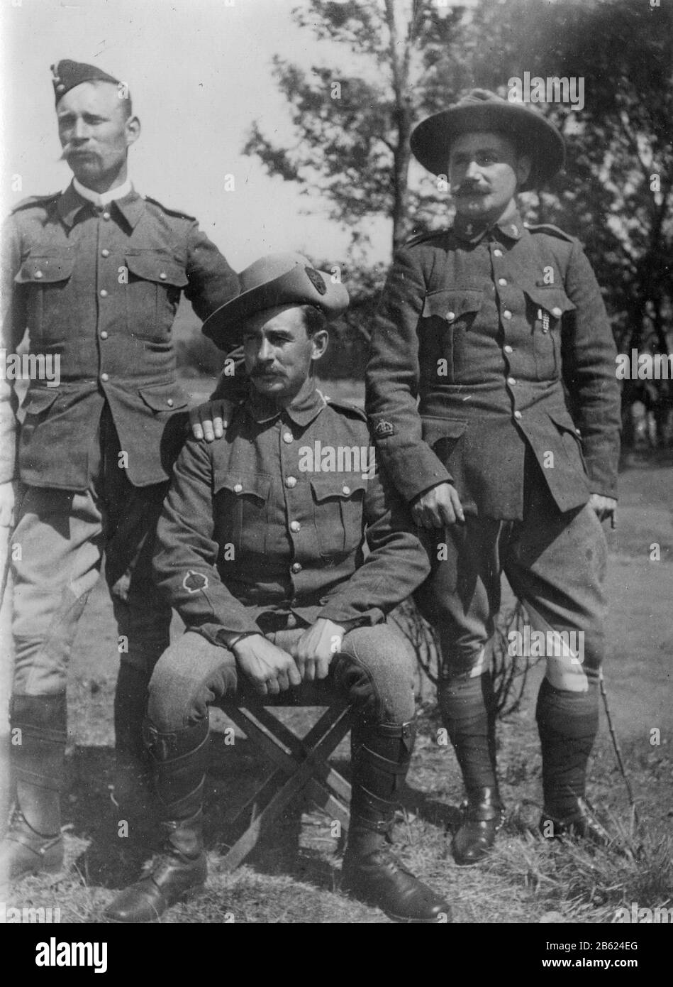 Soldats de guerre Boer Banque D'Images