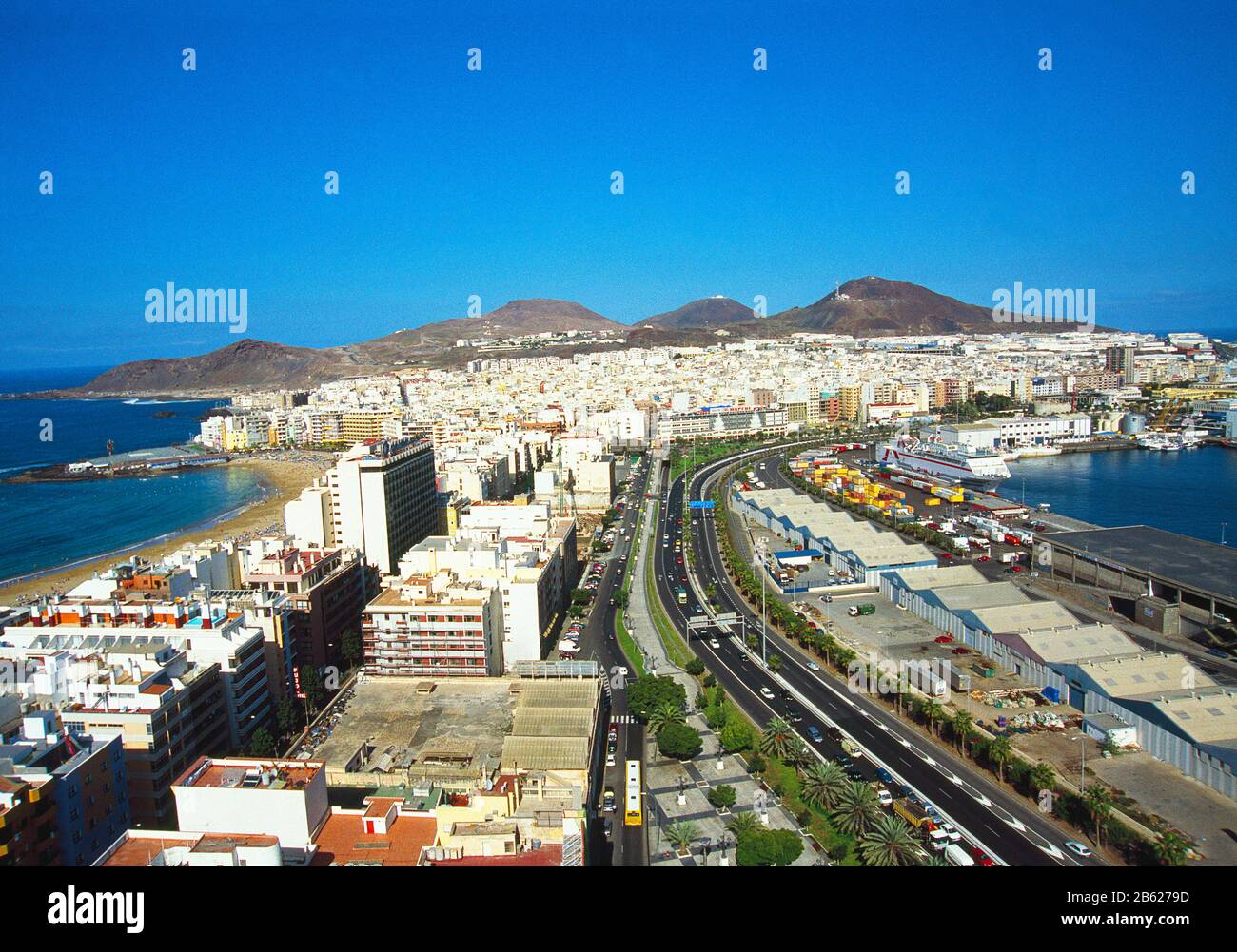 Présentation. Las Palmas, Grande Canarie, Îles Canaries, Espagne Photo  Stock - Alamy