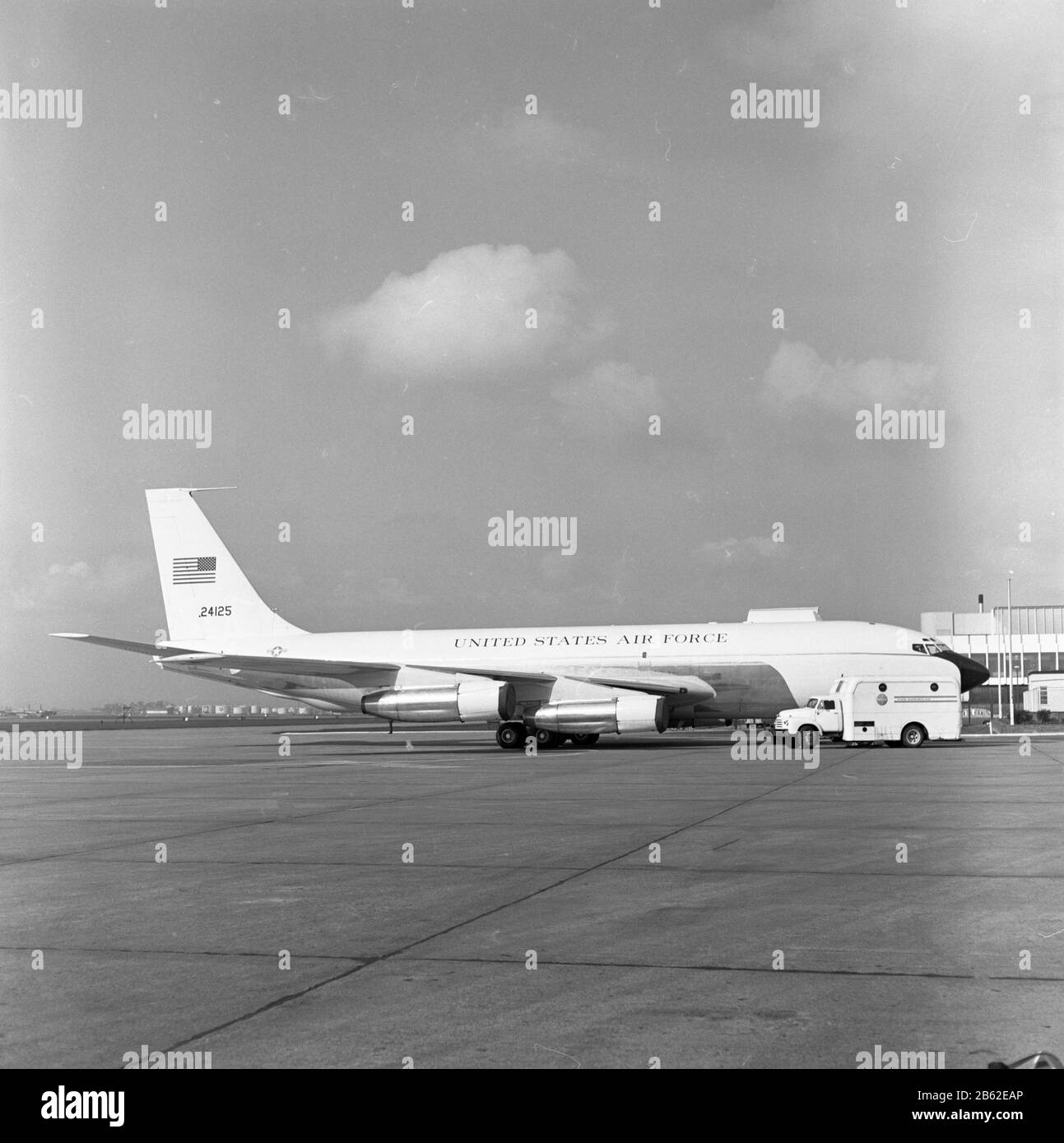 USAF Boeing VC-135 B Stratolifter de l'armée de l'air des États-Unis Banque D'Images