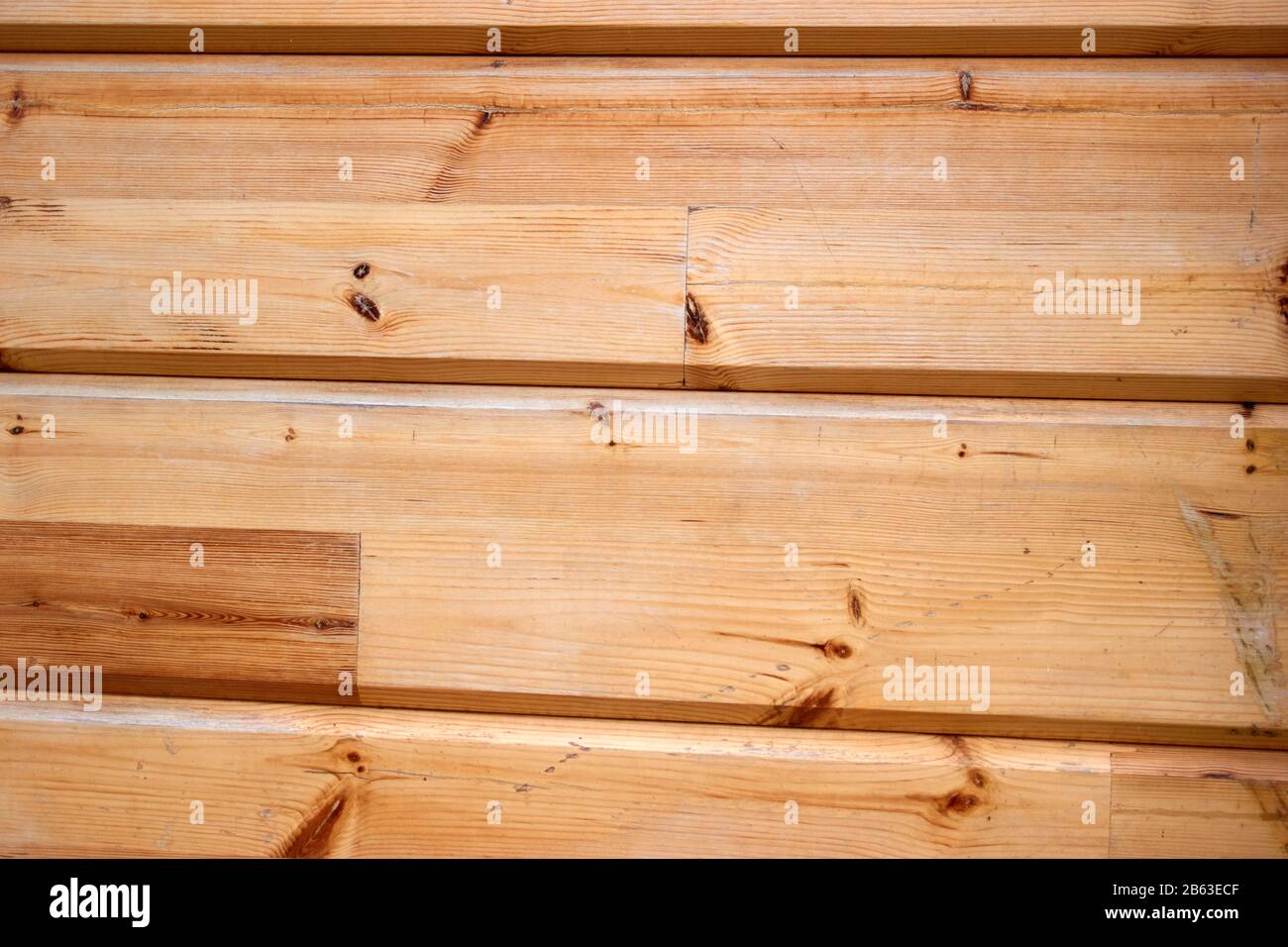 Planche en bois brun texture mur arrière-plan. Banque D'Images