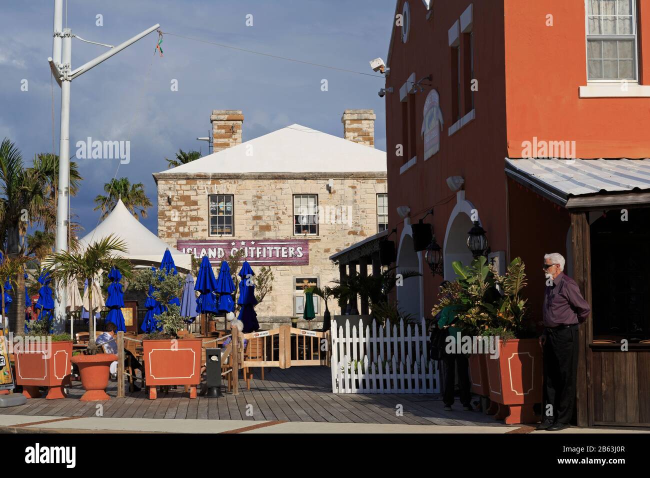 Bone Fish Bar, Royal Naval Dockyard, Sandys Parish, Bermudes Banque D'Images