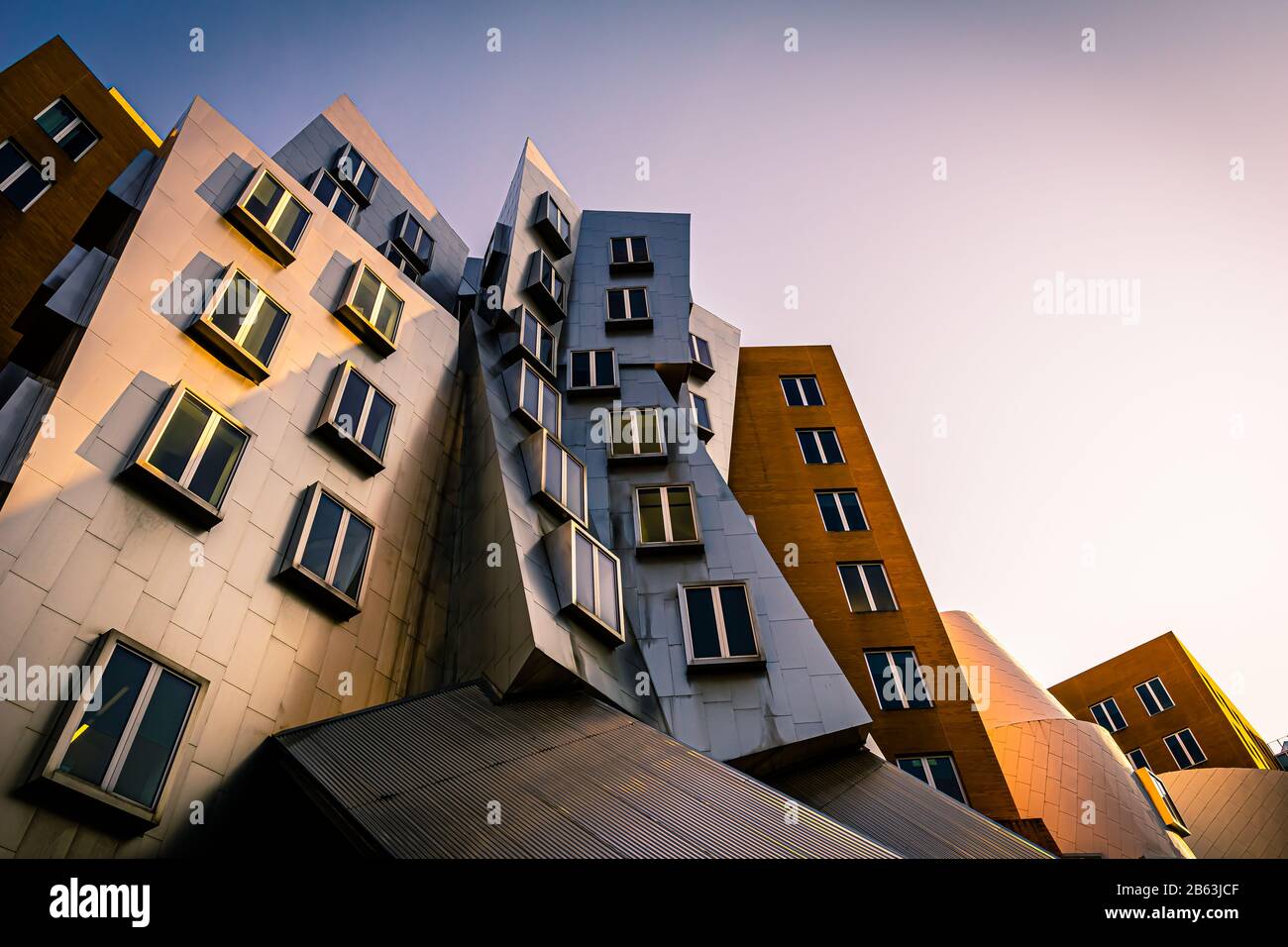 Cambridge ma USA - 5 mars 2020 - Centre Ray and Maria Stata au Massachusetts Institute of Technology Banque D'Images