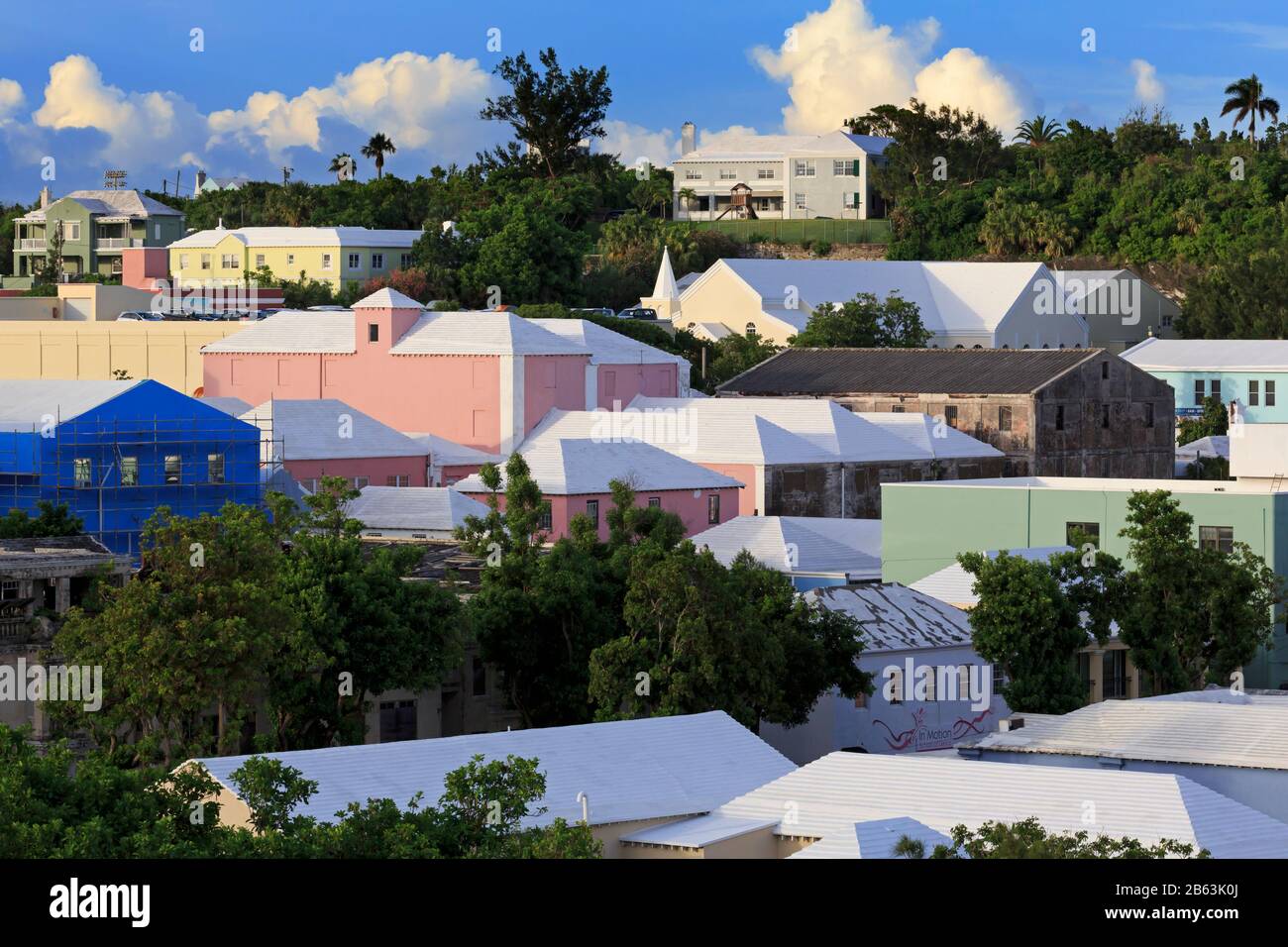 Hamilton City, Paroisse De Pembroke, Bermudes Banque D'Images