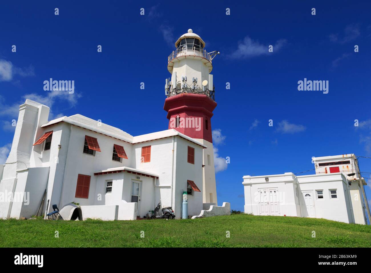 Phare De Saint-David, Île De Saint-David, Paroisse De Saint-Georges, Bermudes Banque D'Images