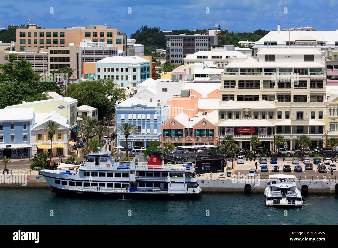 Ferry, Hamilton City, Pembroke Parish, Bermudes Banque D'Images