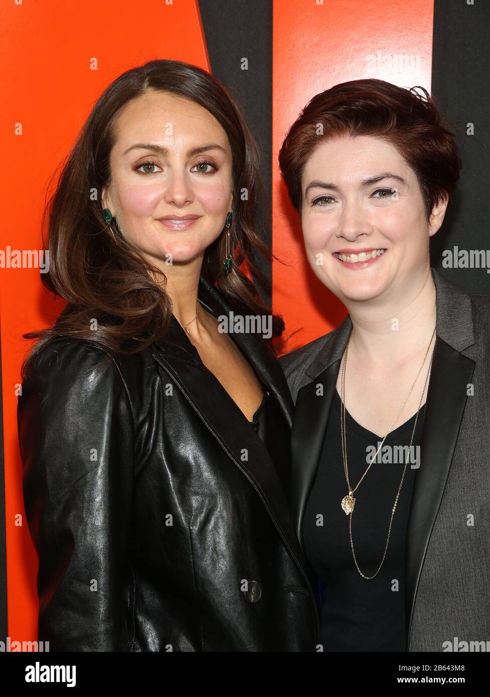 Hollywood, Ca. 9 mars 2020. Sylvia Grace Crim, Nancy Cristina, Lors Du Screening Spécial De La Chasse À Arclair Hollywood À Hollywood, Californie, Le 9 Mars 2020. Crédit: Faye Sadou/Media Punch/Alay Live News Banque D'Images