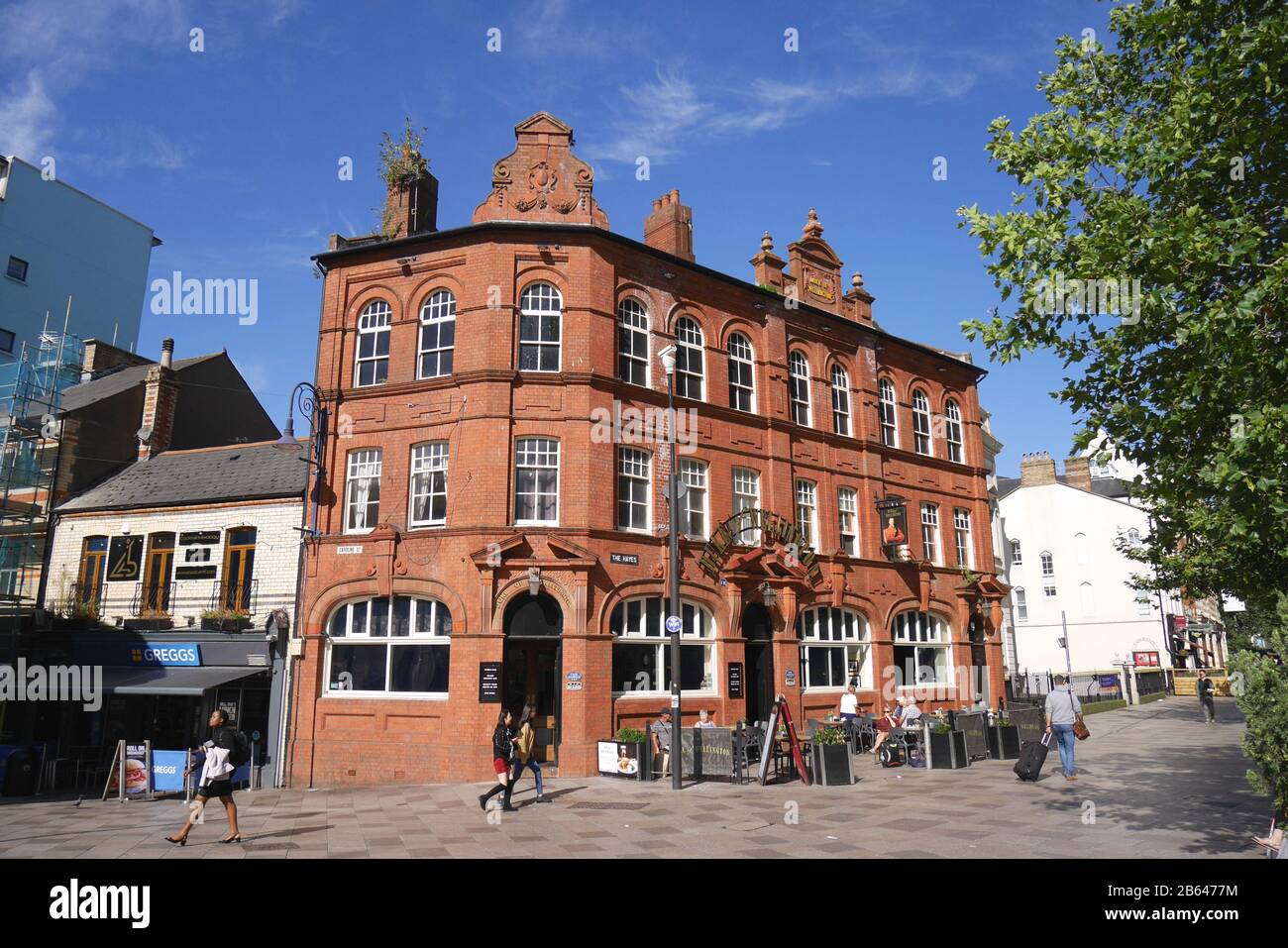 The Duke Of Wellington Hotel In The Hayes, Cardiff, Pays De Galles, Royaume-Uni Banque D'Images