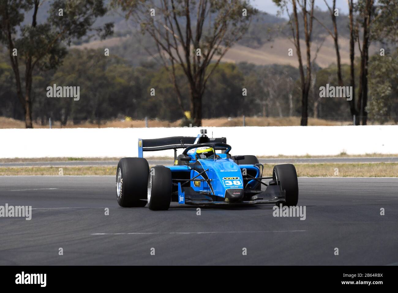 Giancarlo Fisichella (Ita), Développement Borland Racing. S5000. Test Winton. Winton Raceway, Winton, Victoria. 10 mars 2020 Banque D'Images