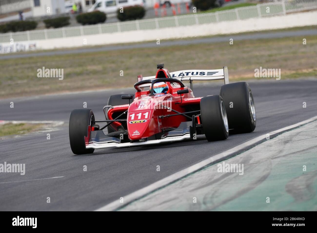 Rubens Barrichello (BRA), Team BRM. S5000. Test Winton. Winton Raceway, Winton, Victoria. 10 mars 2020 Banque D'Images