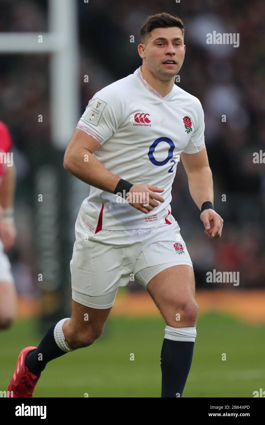 BEN YOUNGS, ANGLETERRE ET LEICESTER TIGERS RU, 2020 Banque D'Images