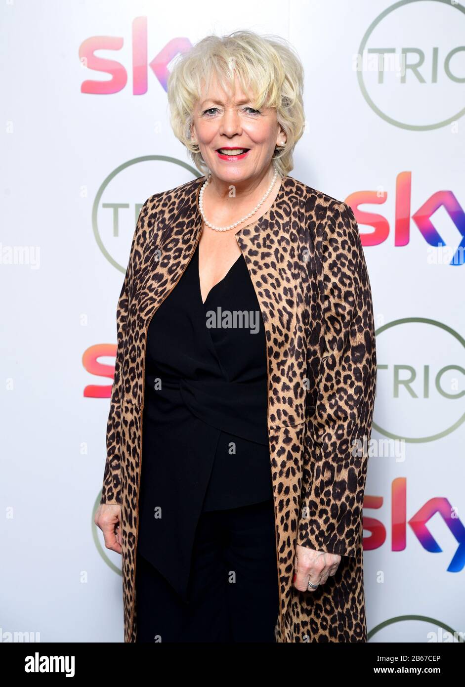 Alison Steadman a assisté aux TRIC Awards 2020 qui ont eu lieu à l'hôtel Grosvenor à Londres. Banque D'Images