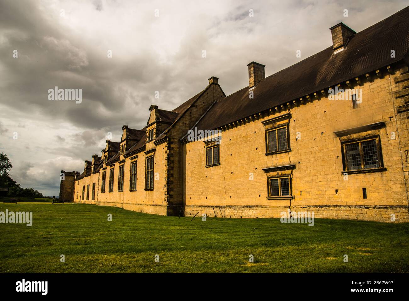 Château Sombre De Bolsover Ray Boswell Banque D'Images