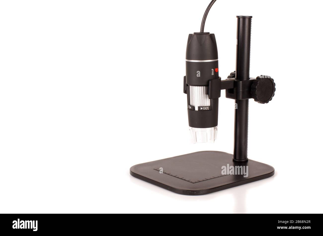 Microscope portable numérique pour la recherche en laboratoire Banque D'Images
