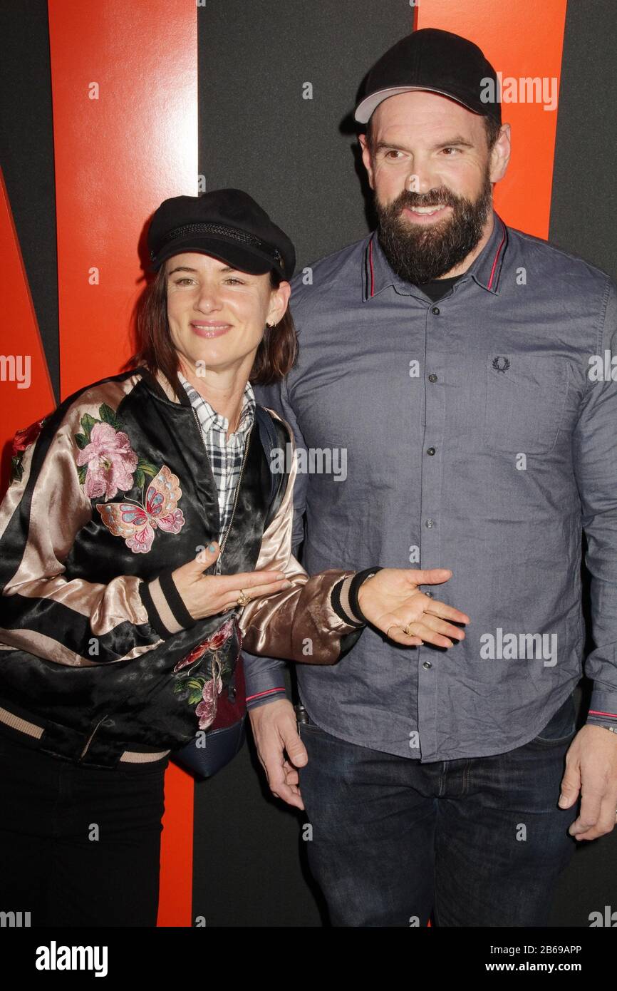 Juliette Lewis, Ethan Suplee 03/09/2020 The Special screening of 'The Hunt' tenu à l'ArcLight Hollywood à Los Angeles, Californie. Photo de I. Hasegawa / HNW / Picturelux Banque D'Images
