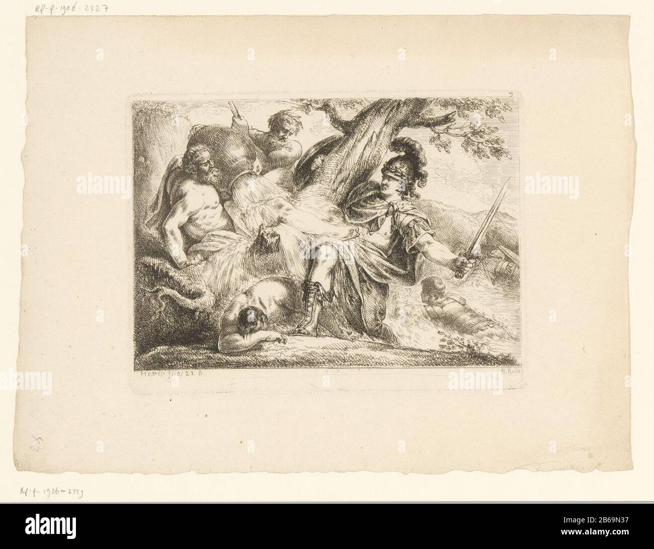 Achilles fights Banque de photographies et d’images à haute résolution