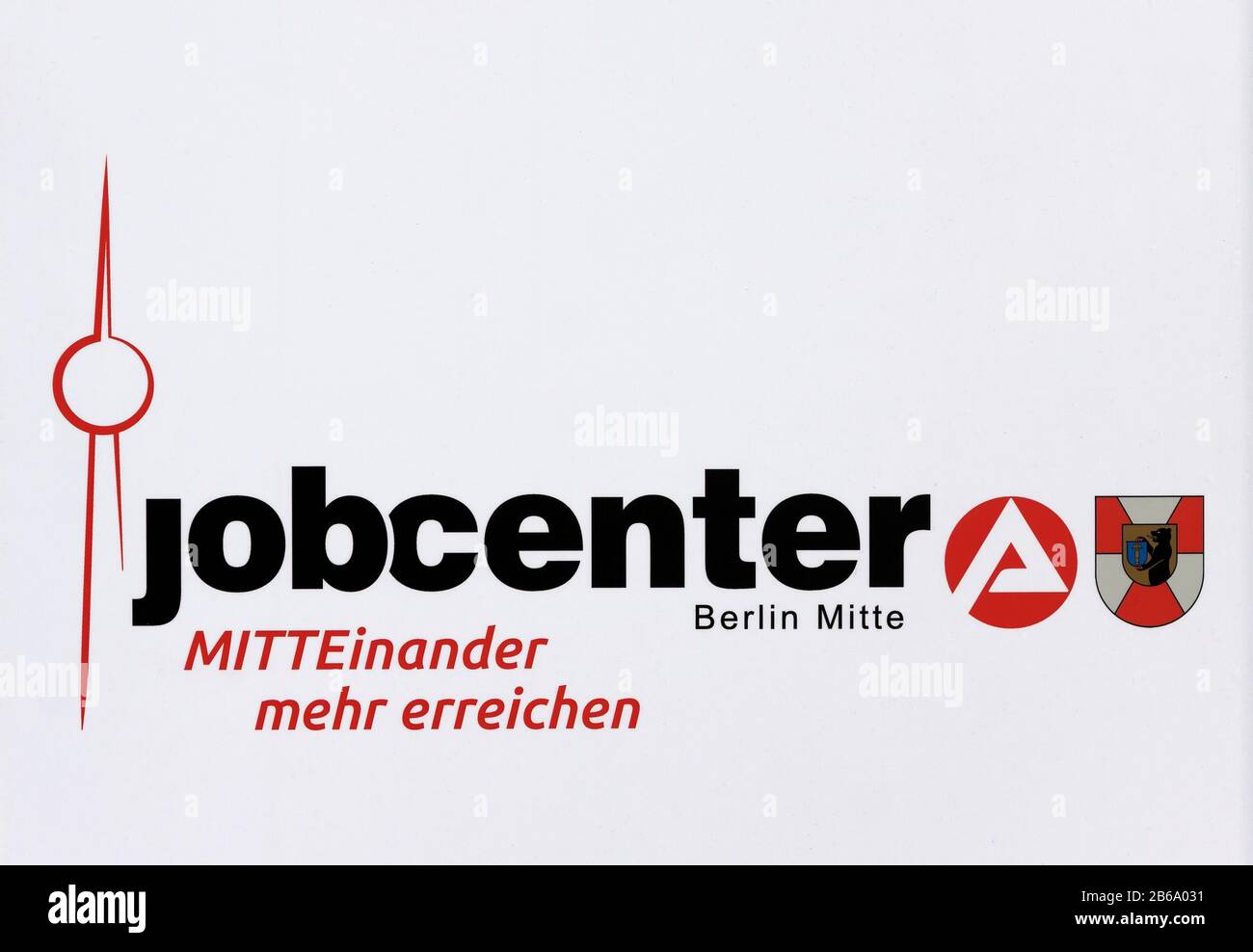 Jobcentre Berlin Mitte, Lehrter Str Banque D'Images