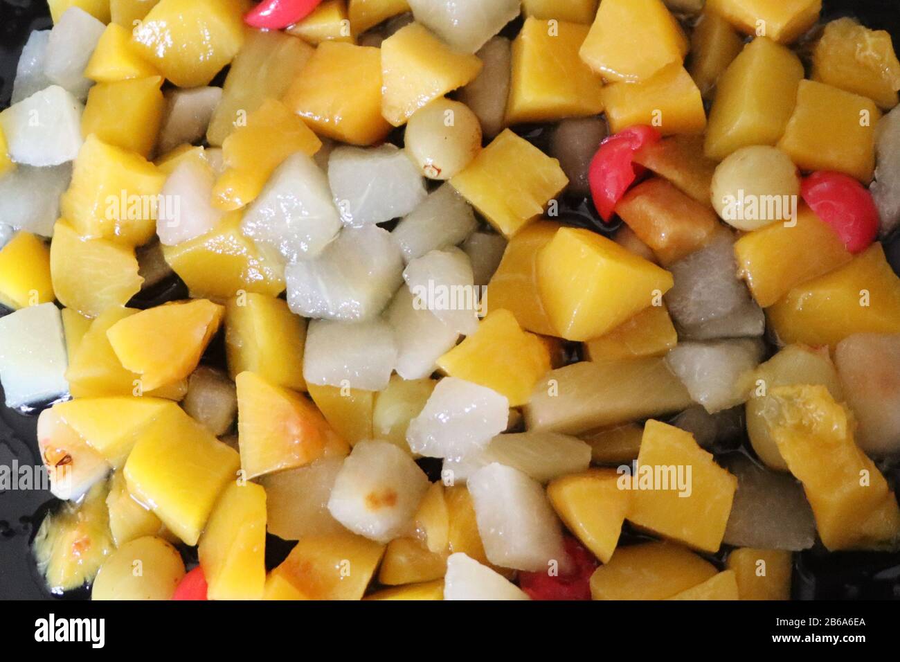 Salade de fruits Banque D'Images