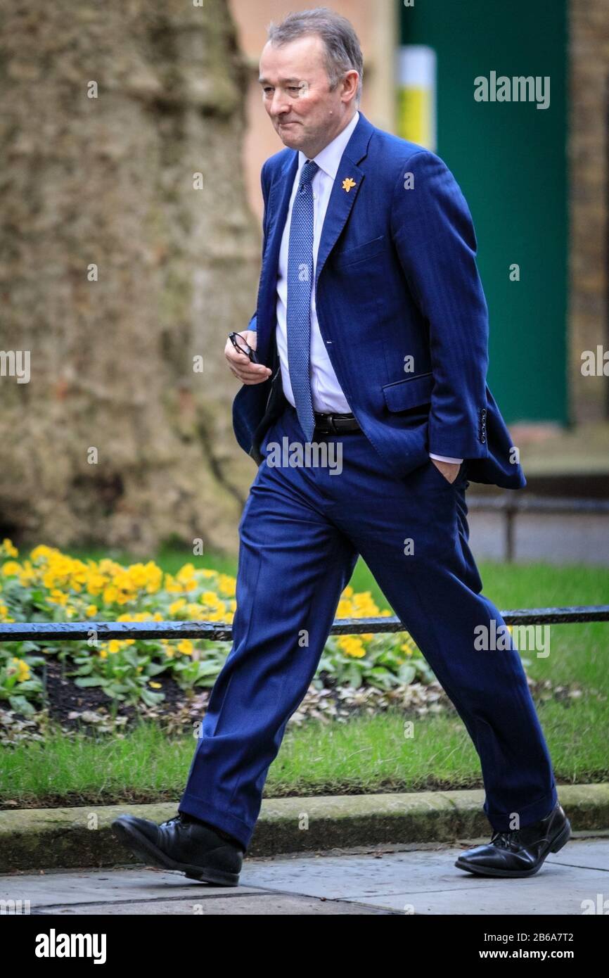 Downing Street, Londres, 13 Février 2020. Simon Hart, secrétaire d'État du Pays de Galles, après le remaniement du gouvernement Banque D'Images