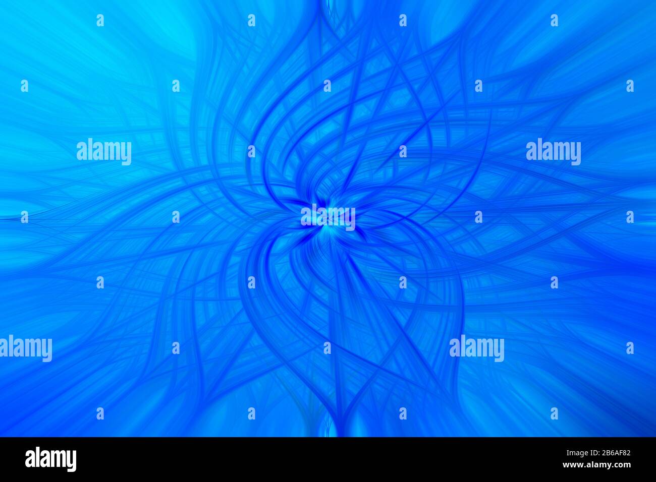 Illustration d'arrière-plan abstrait multicolore d'un design futuriste de fleurs d'art fractal généré par ordinateur. Banque D'Images