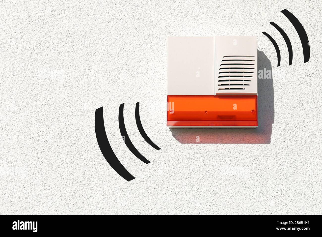 Système d'alarme sans fil Banque D'Images