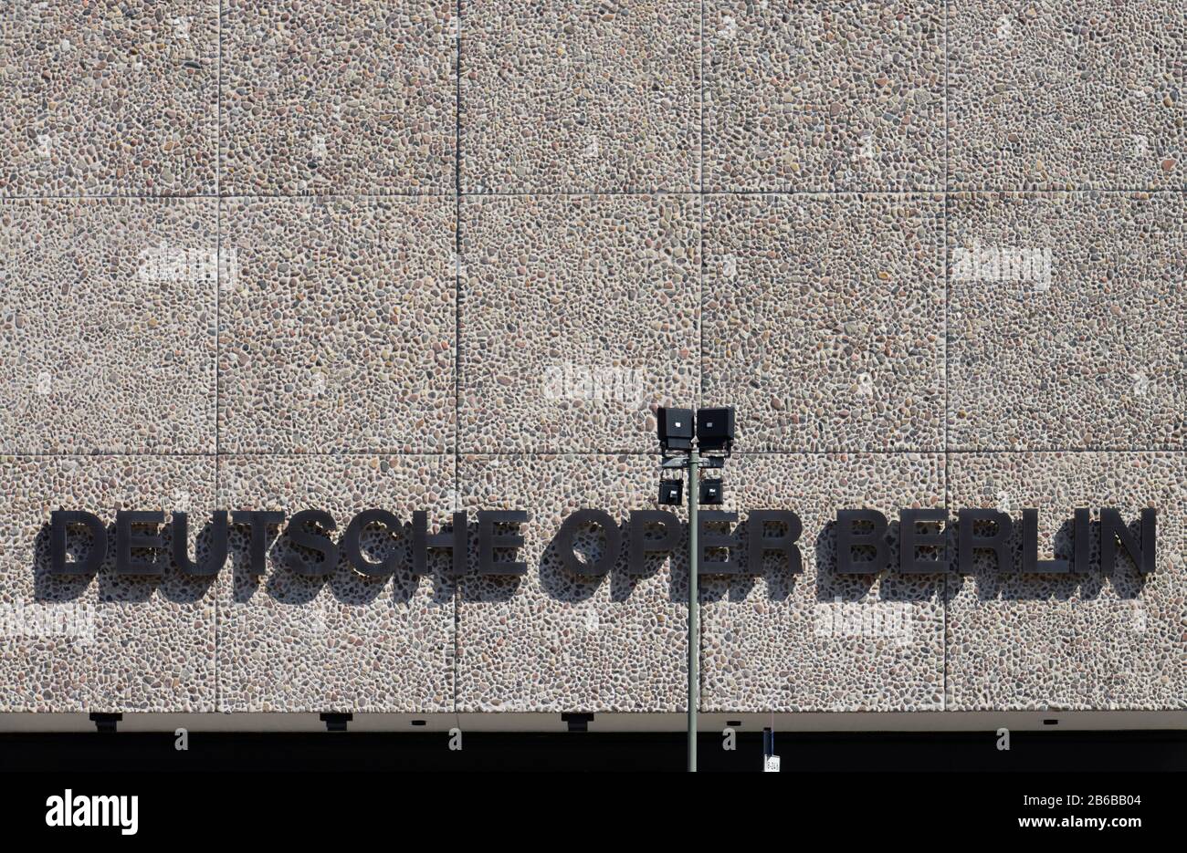 Deutsche Oper, Bismarckstrasse, Charlottenburg, Berlin, Deutschland Banque D'Images