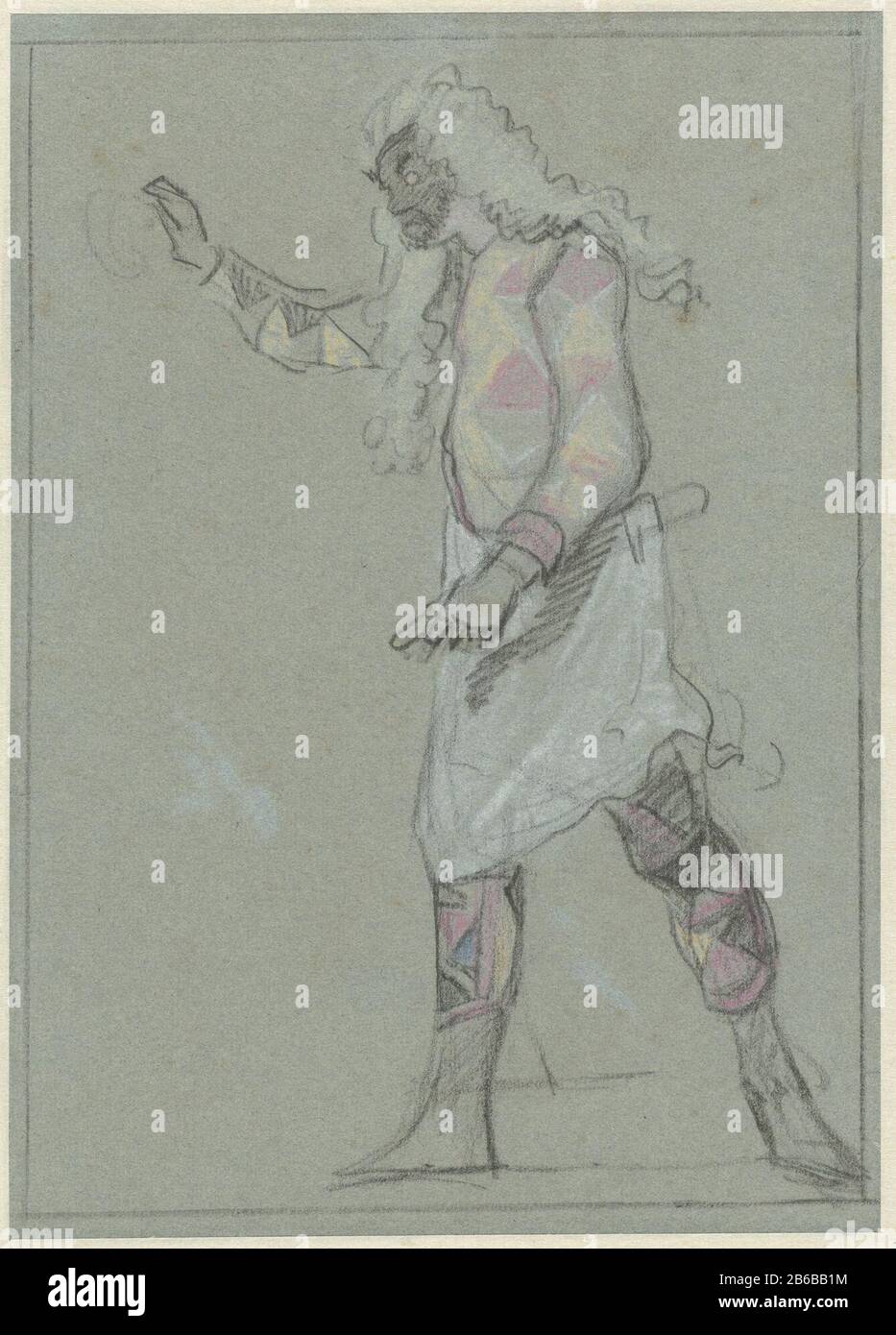 Arlequin als barbier Arlequin en tant que barbier type d'objet: Dessin Numéro d'objet: RP-T-1958-143 (R) Fabrication Créateur: Artiste Cornelis Troost Date: 1738 Caractéristiques physiques: Craie noire et pastel en couleur sur papier bleu-gris matériau: Craie pastel en papier Dimensions: H 295 mm × W 215 mmToelielichtStudie pour le rlequin, magicien et le barbier; 17ème étape; peinture pastelen, 1738. Objet: Types dans "commedia dell": Harlequin (scènes de) ouvrages ou ouvrages spécifiques (avec auteur, titre) types dans "commedia dell": Harlequin (scènes de) ouvrages ou ouvrages spécifiques ( avec AUTEUR, titre) Banque D'Images