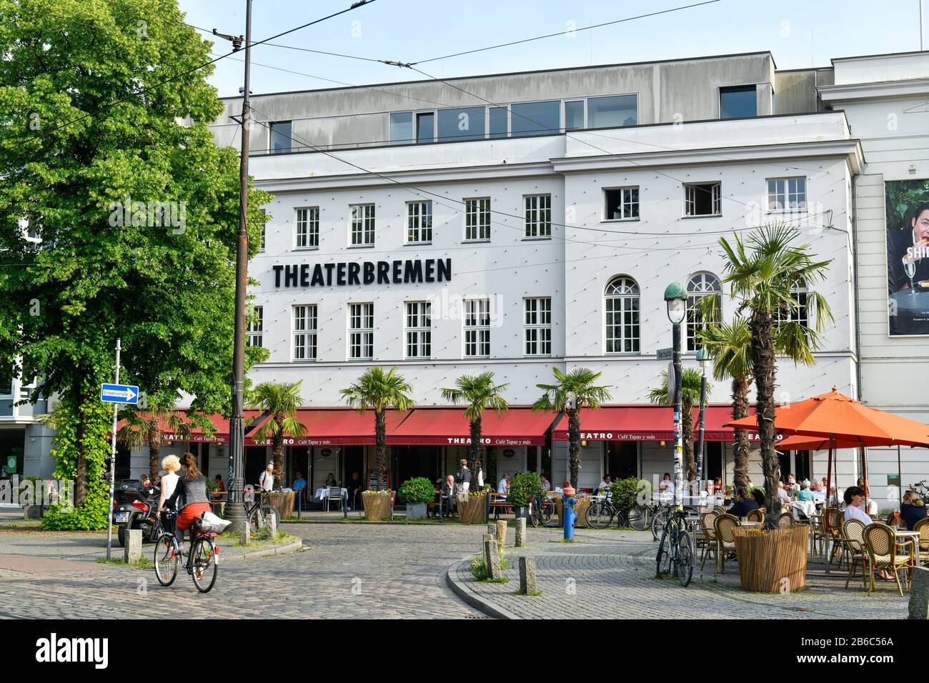 Theater am Goetheplatz, Brême, Allemagne Banque D'Images