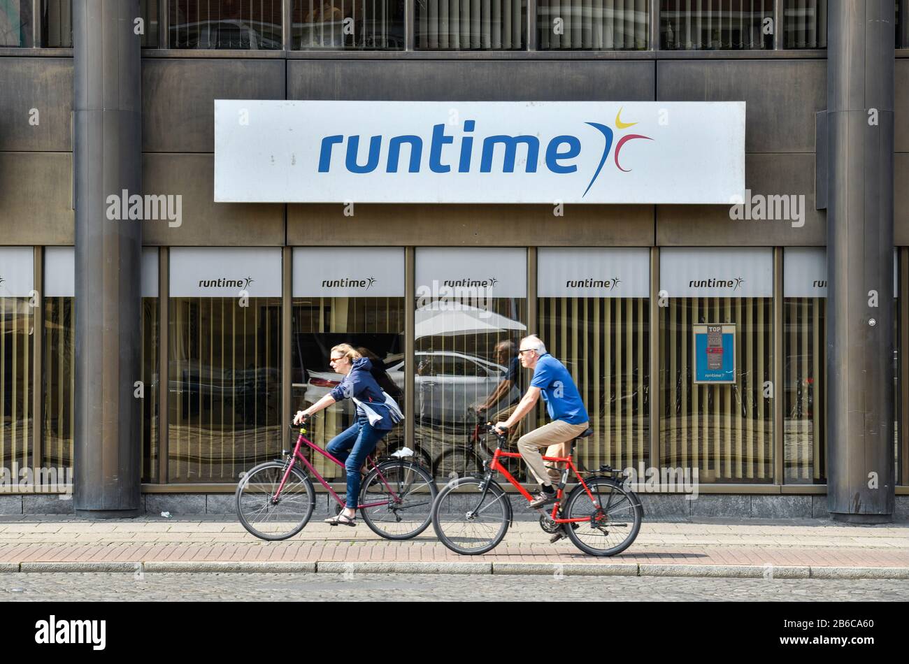 Personaldienstleister Runtime, Balgebrückstraße, Brême, Allemagne Banque D'Images