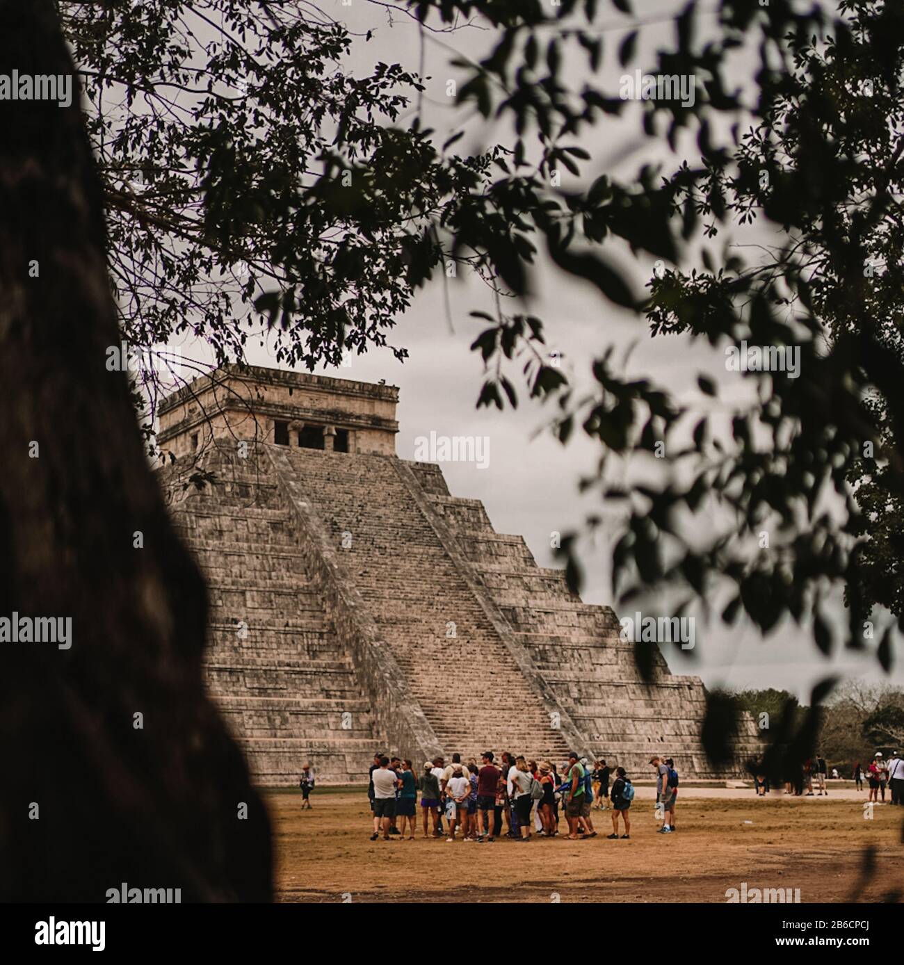 Chichen Itza ruines Banque D'Images