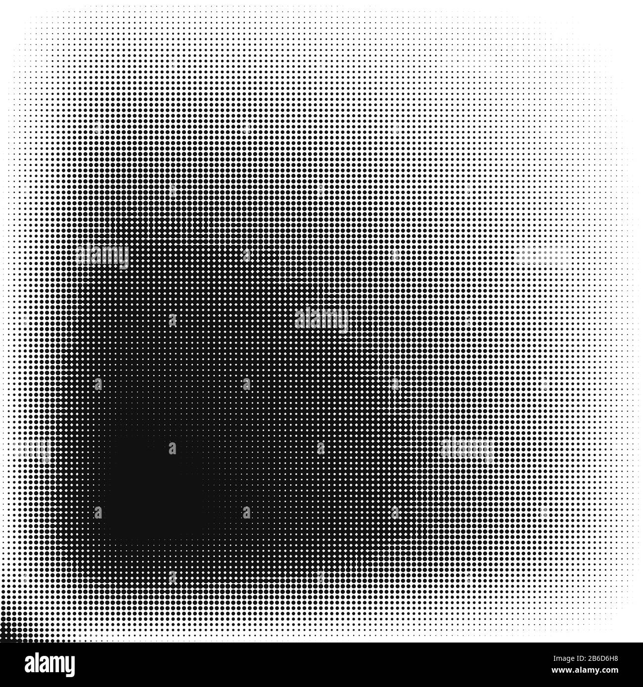 Arrière-plan abstrait de points demi-ton. Illustration vectorielle. Arrière-plan DOTS. Trame demi-ton Illustration de Vecteur