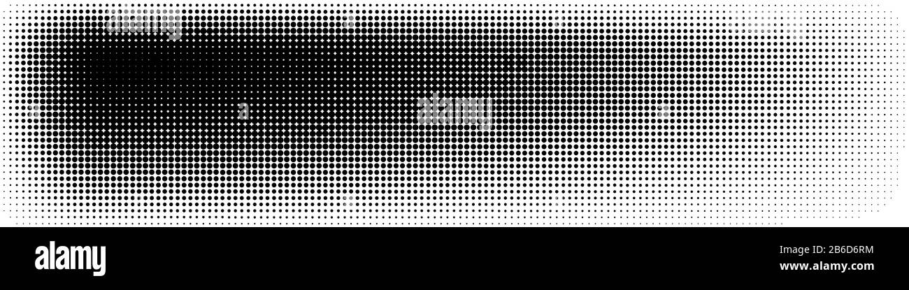 Arrière-plan abstrait de points demi-ton. Illustration vectorielle. Arrière-plan DOTS. Trame demi-ton Illustration de Vecteur