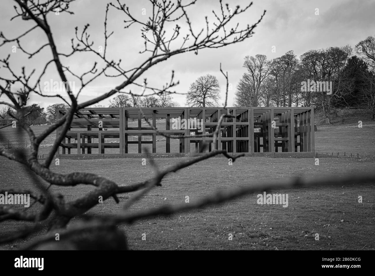 Yorkshire Sculpture Park, Bretton Ouest, Wakefield, Royaume-Uni Banque D'Images