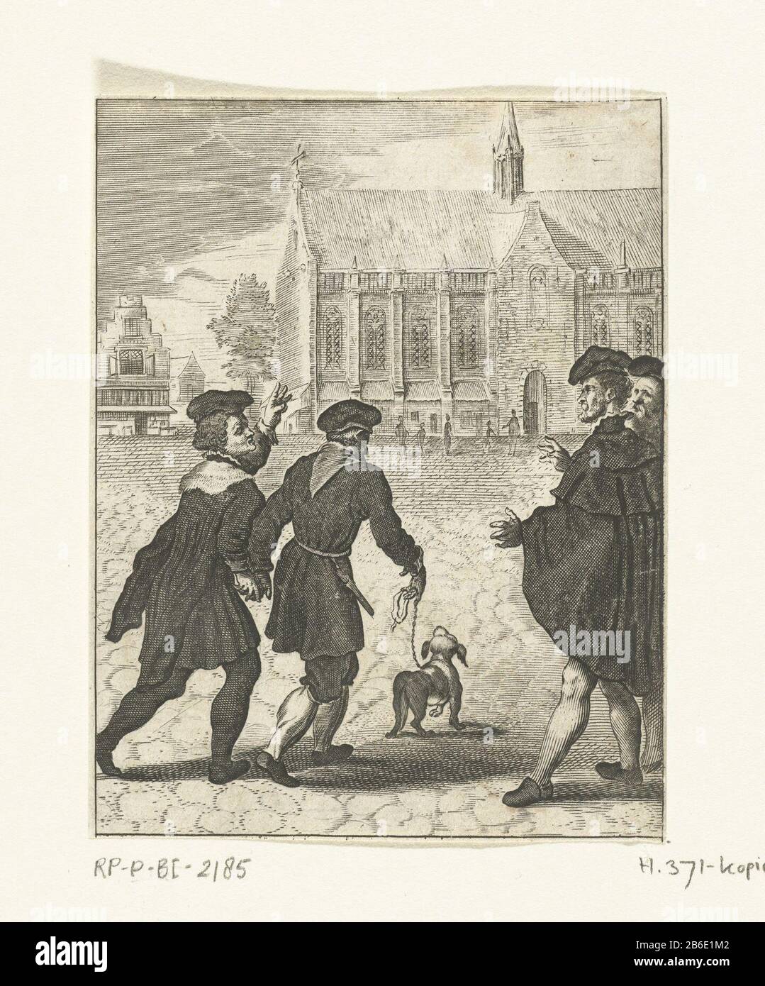 L'homme aveugle est guéri après avoir visité l'homme aveugle d'hôte est guéri après une visite à l'autel avec l'hôte dans l'Oude Kerk à Amsterdam et est à l'étonnement de tout le monde voir encore grâce à cette merveille. Fabricant : à imprimer de: Boëtius Adamsz. Bolswertprentmaker: Design anonyme de Jacob Cornelisz. De Oostsanen Dating: 1639 - 1689 Caractéristiques physiques: Engrala matière: Technique du papier: Engraa (processus d'impression) mesures: Feuille: 103 mm × H b 80 mmToelichtingKopie en miroir image à imprimer par Boëtius Adamsz. Bolswert. Bolswert propres dessins utilisés par Jacob Cornelisz. D'Oostsanen. Objet : Banque D'Images