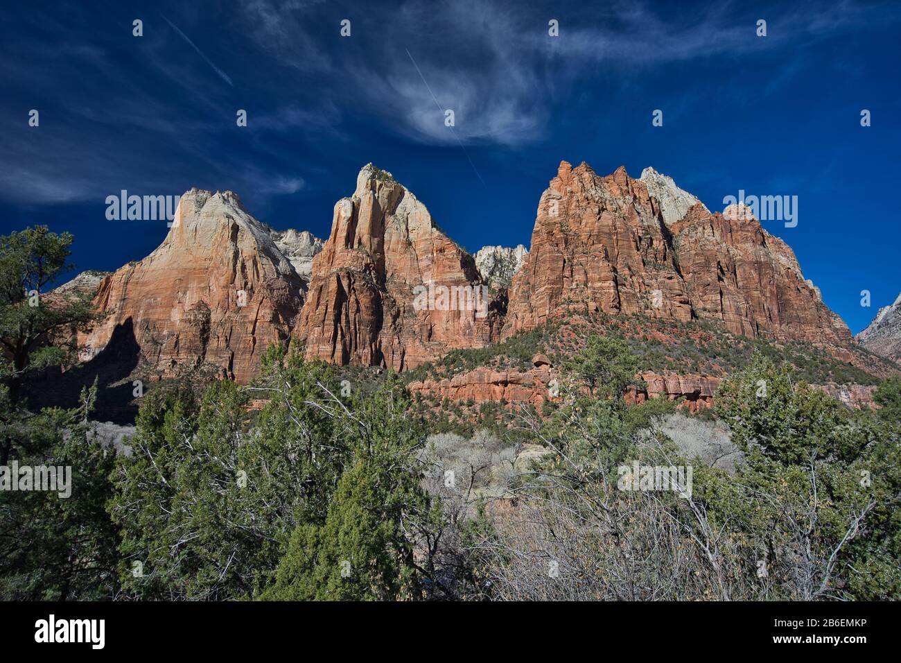 Zion National Park Banque D'Images