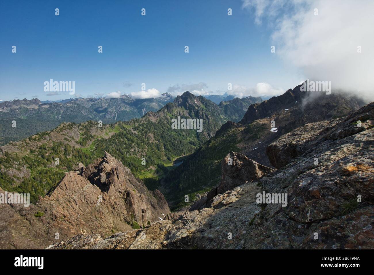 Mt. Ellinor Dans L'État De Washington Banque D'Images