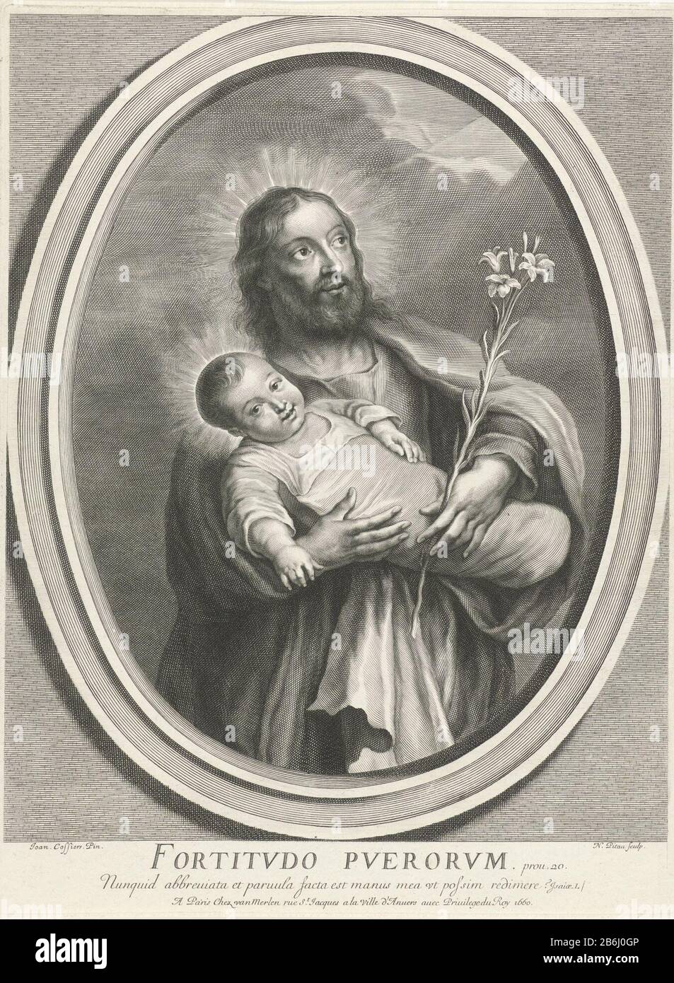 Le Saint Joseph Avec L Enfant Saint Joseph Avec L Enfant Du Christ Dans Ses Bras