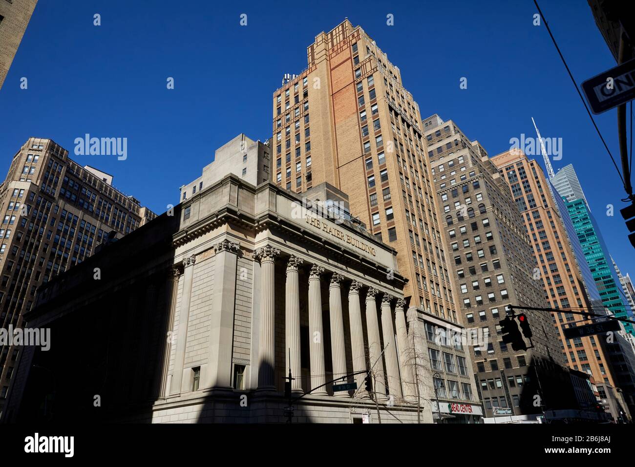 New York Manhattan architecture néoclassique Greenwich Savings Bank (Haier Building) o Sixième Avenue et fermé en 1981 Banque D'Images