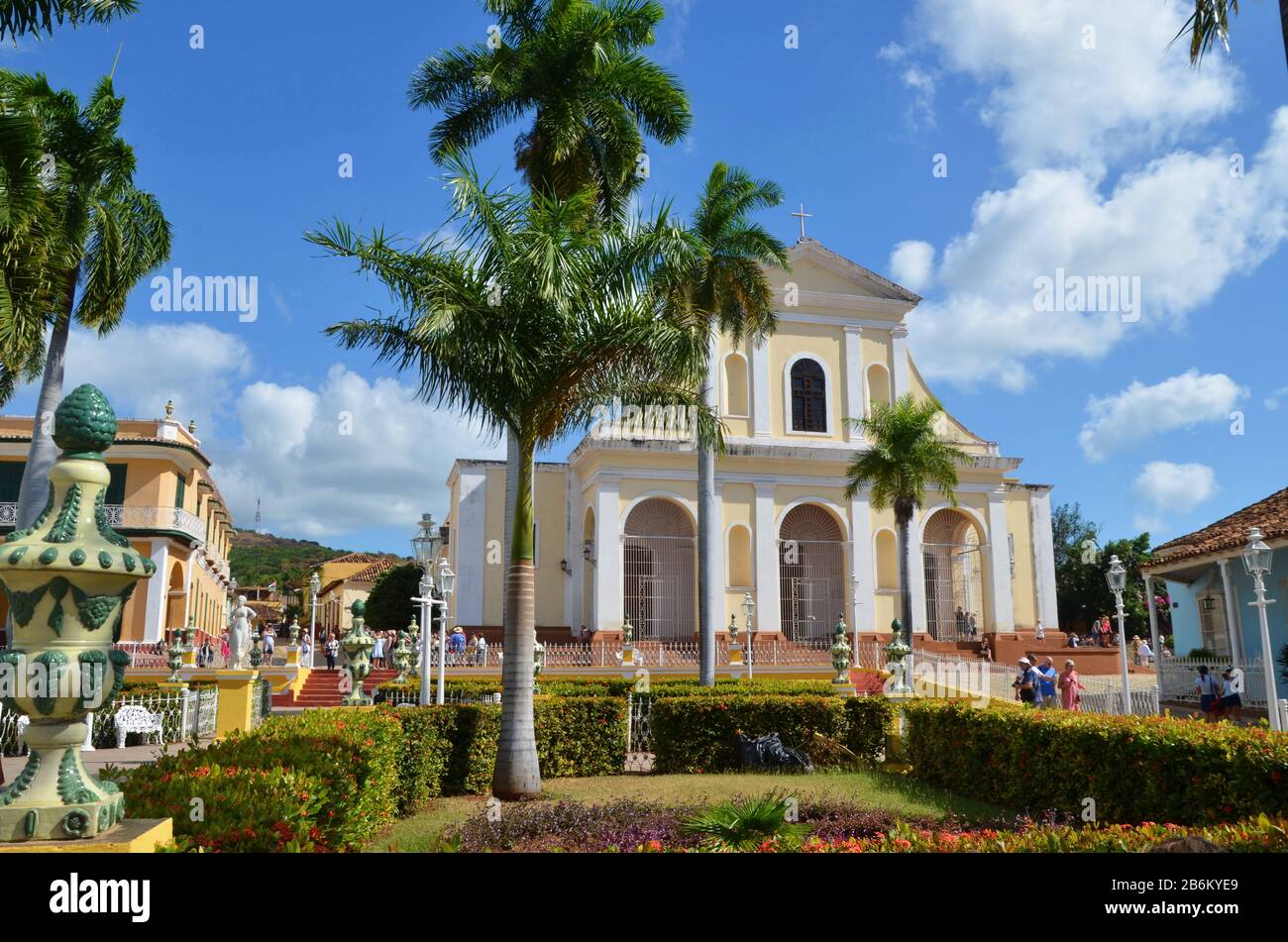 Plaza Major De Trindad Banque D'Images