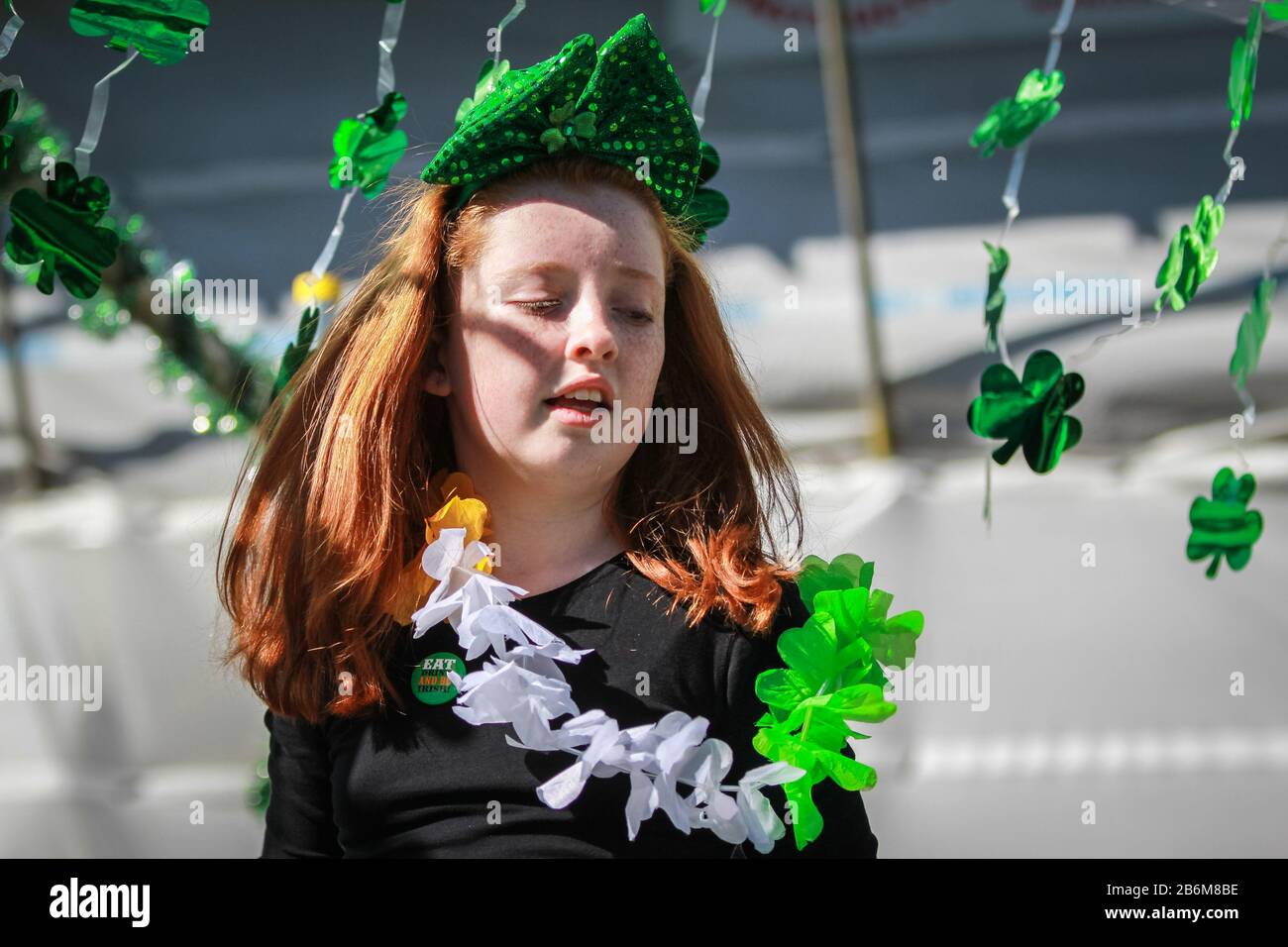 Londres, Royaume-Uni. Défilé et festival de la Saint Patrick à Londres. Crédit: Waldemar Sikora Banque D'Images