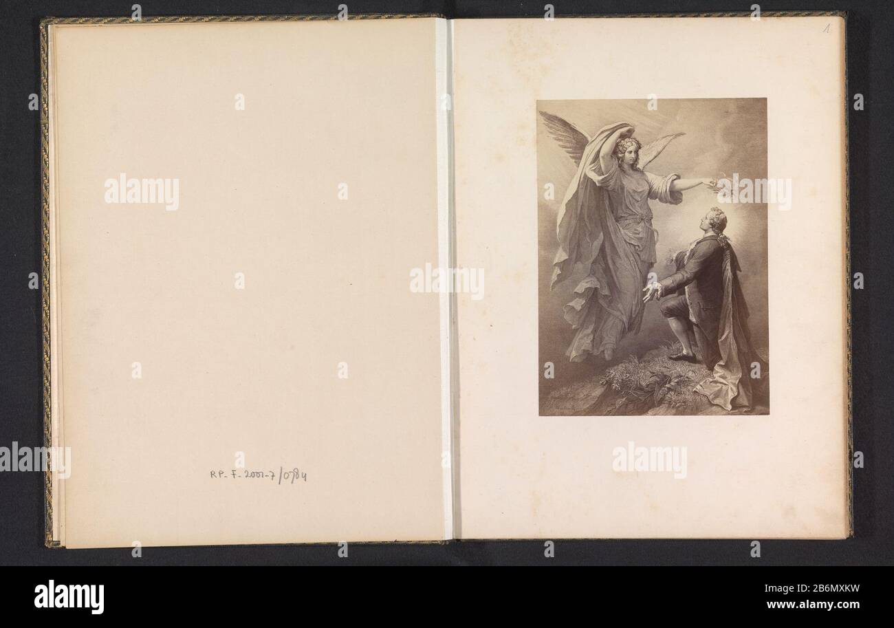 Fotoreproductie van een prent, voorstellende Johann Wolfgang von Goethe die wordt gelauwerd DOOR zijn muze Fotoreproductie van een prent, voorstellende Johann Wolfgang von Goethe die wordt gelauwerd DOOR zijn muze Type d'objet : foto reproduittie bladzijde Objectmer: RP-F-2001-7-784-1 Fabricant: Wilhelm von Kaulbach (vermeld op object) Dating: CA. 1875 - env. 1885 matériel: Fotopaper Techniek: Alluminedrürk Dimensions: Foto: H 183 mm × b 133 mm Objet: Honorer l'artiste avec laurier wreathsingle Musesporter d'un writerWie: Johann Wolfgang von Goethe Banque D'Images