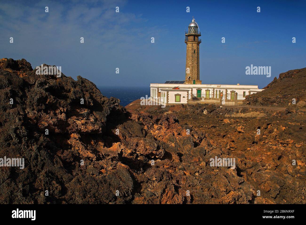 Kanarische Inseln, El Hierro, Hierro, Leuchtturm Faro De Orchilla, Banque D'Images