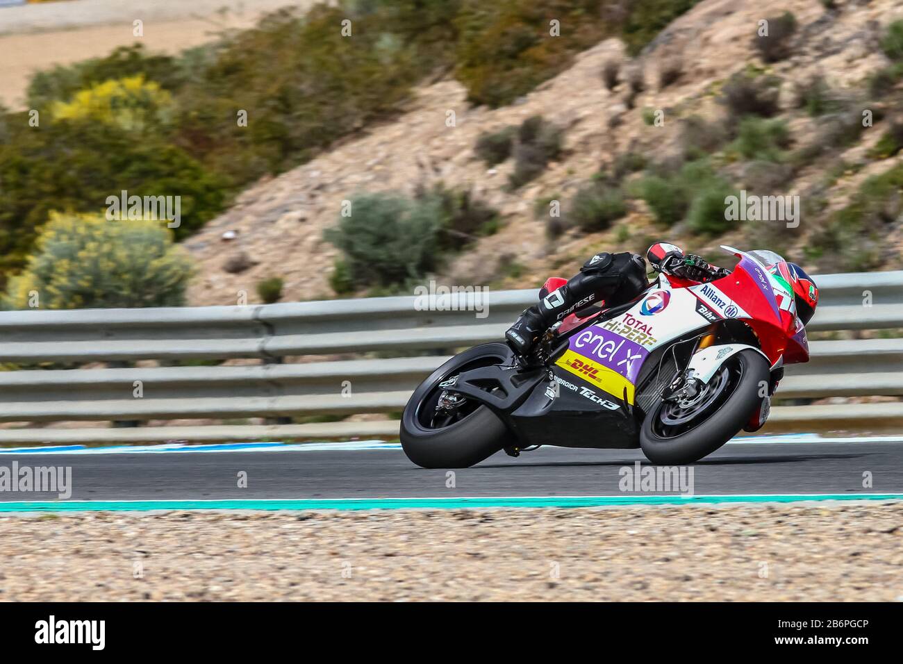 70 Tommaso MARCON, moto E hiver test, Jerez 11 mars, Espagne Banque D'Images