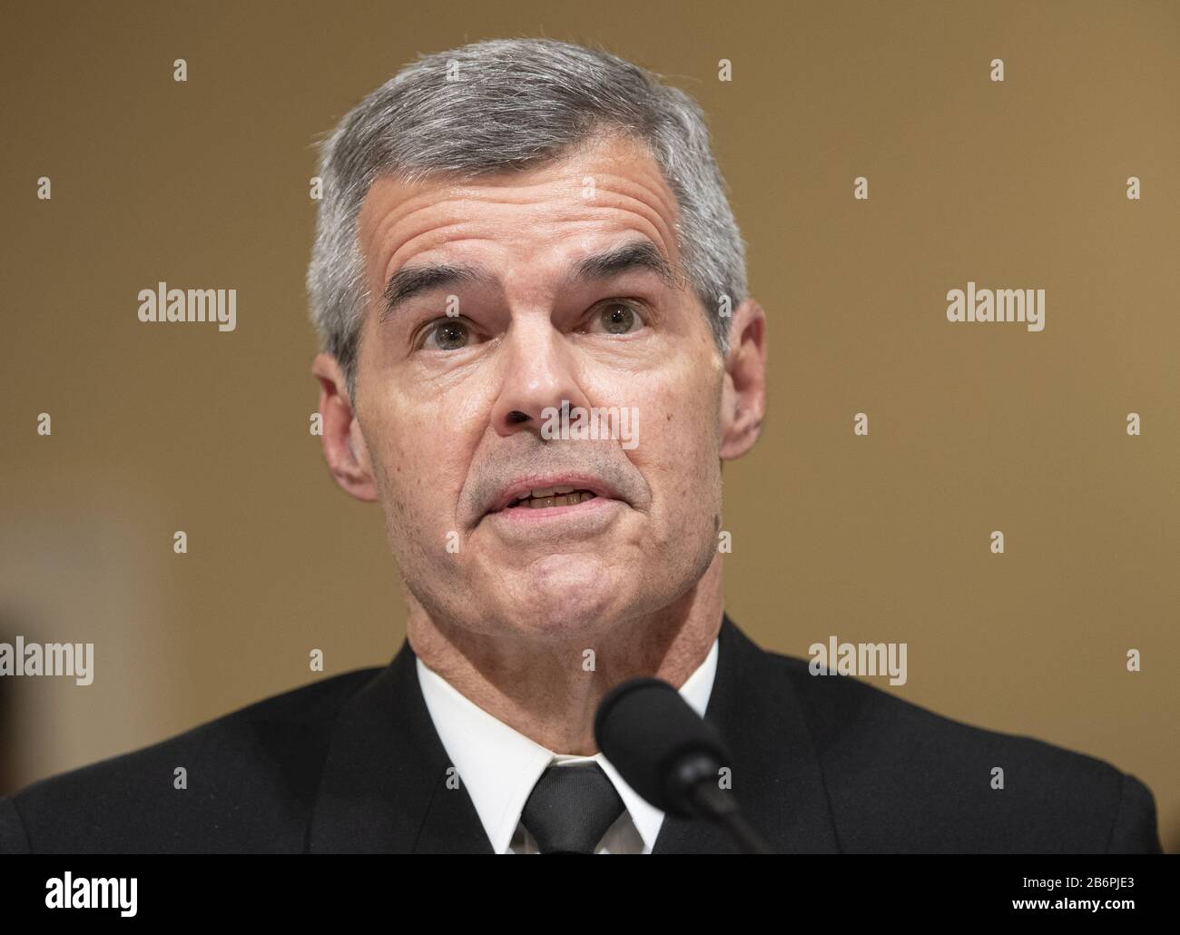 Washington DC, États-Unis. 11 mars 2020. Stephen C. Redd, directeur adjoint des services de santé publique et de la science de la mise en œuvre, Centres de contrôle et de prévention des maladies, témoigne du coronavirus et de la réponse nationale lors d'une audience du Comité de sécurité intérieure de la Chambre des communes sur Capitol Hill à Washington, DC, le 11 mars 2020. Photo de Kevin Dietsch/UPI. Crédit: Upi/Alay Live News Banque D'Images