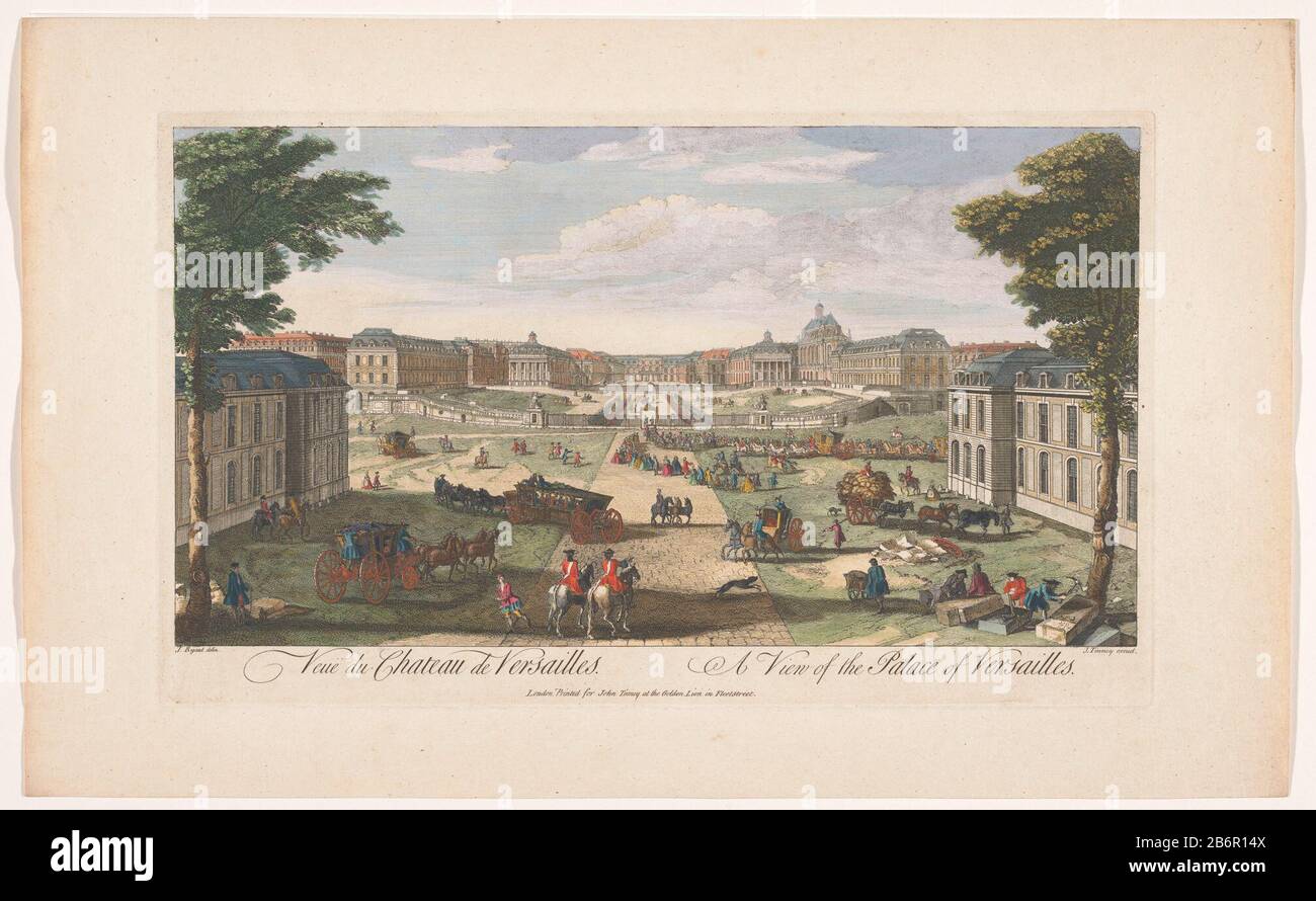 Gezicht Op De Voorzijde Van Het Paleis Van Versailles Vue Sur Le Chateau De Versailles Objet Titel Op Vue Sur Le Devant Du Palais De Versaillesa Vue Sur Le Chateau De Versailles Gezicht Op De Voorzijde Van Het Paleis Van Versailles Vue Sur Le Chateau De Versailles Objet Titel Op Vue Sur Le Devant Du Palais De Versaillesa Vue Sur Le Chateau De Versailles
