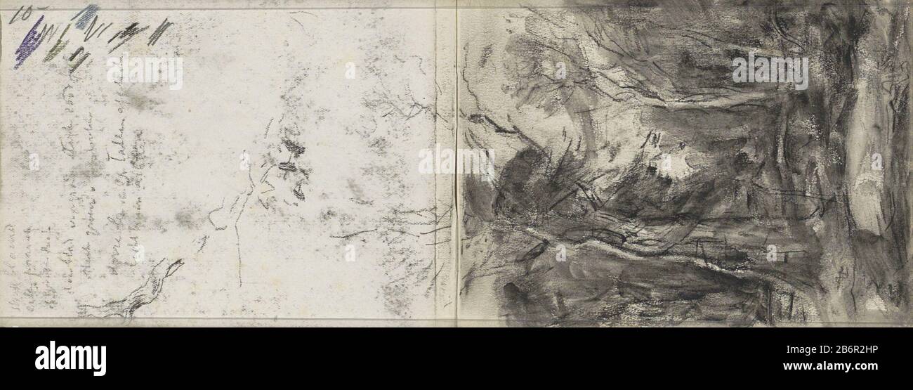 Page de garde d'un carnet de dessin Banque de photographies et d’images