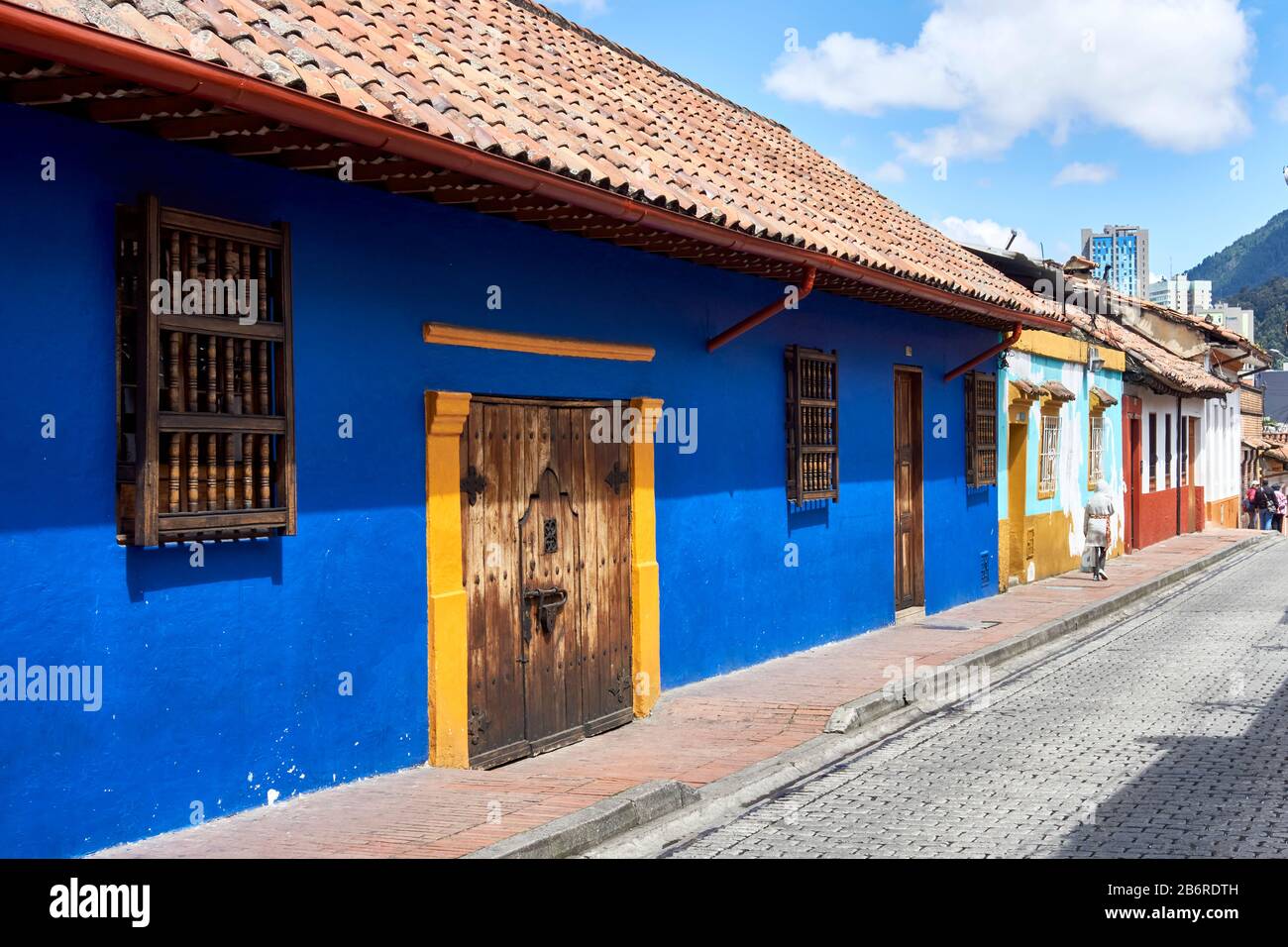 Vieille ville, Bogota, Colombie, Amérique du Sud Banque D'Images