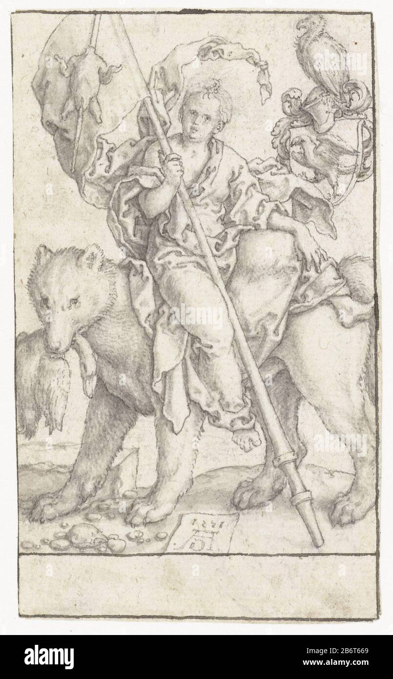 Hebzucht Onwerptekeningen voor de prenterie de Zeven Hoofdzonden (servietitel) projet de prent. Fabricant : artiste: Heinrich Aldégraiver Dating: 1551 Caractéristiques physiques: Stylo ou pinceau en matière grise: Encre de papier technique: Stylo / pinceau dimensions: 104 mm × h b 62 mmToelichtingCompleet: Huit dessins et modèles en RPK. Banque D'Images